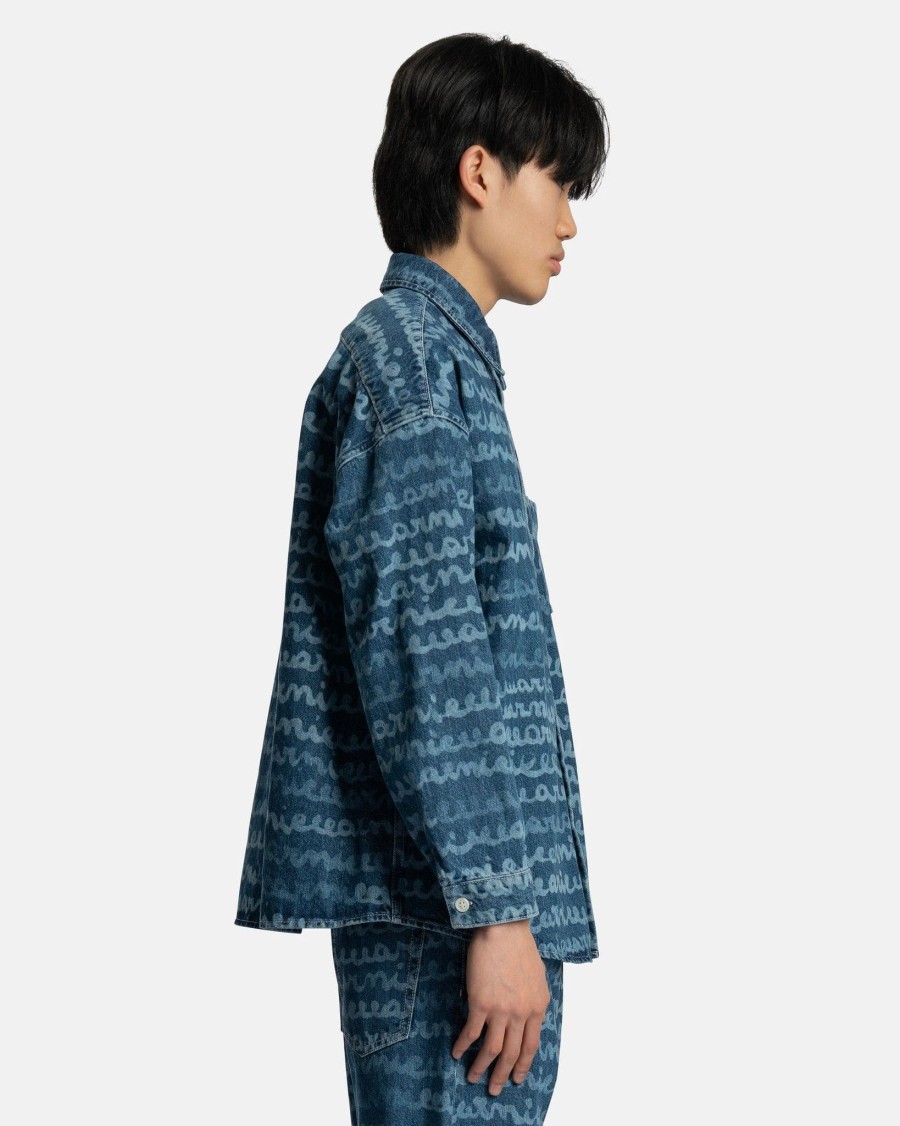 T-Shirts * | Maremarni Denim Shirt In Ocean