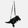 Accessories * | Maison Mihara Yasuhiro T-Rex Bag In Black