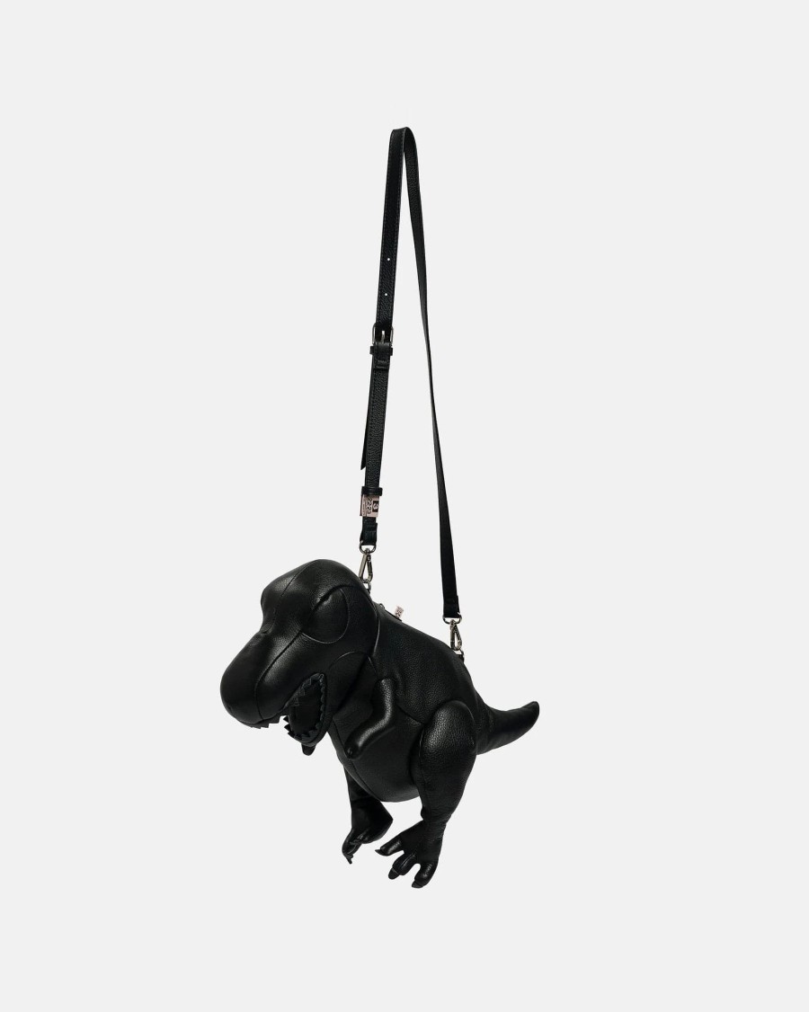 Accessories * | Maison Mihara Yasuhiro T-Rex Bag In Black