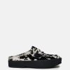 Footwear * | Dries Van Noten Platform Slip On Loafers In Black/White