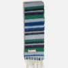 Accessories * | Marni Striped Brushed Wool Scarf In Artic