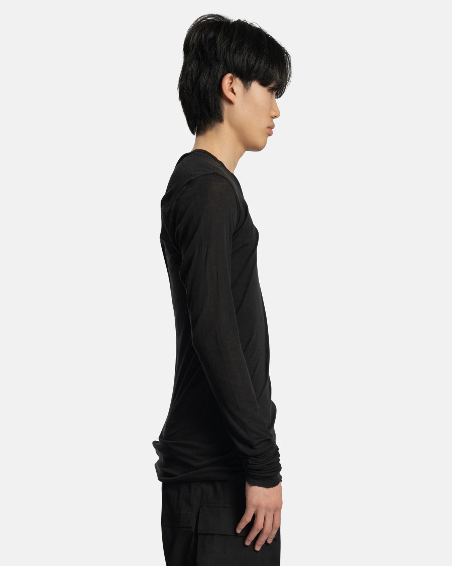 Tops * | Rick Owens Ziggy Banana Tank In Black