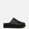 Footwear * | Guidi Brk05 Full Grain Leather Mule In Black