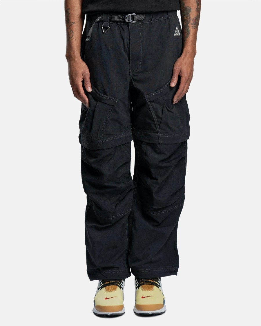 Pants * | Nike Acg Smith Summit 2-In-1 Cargo Pants In Black