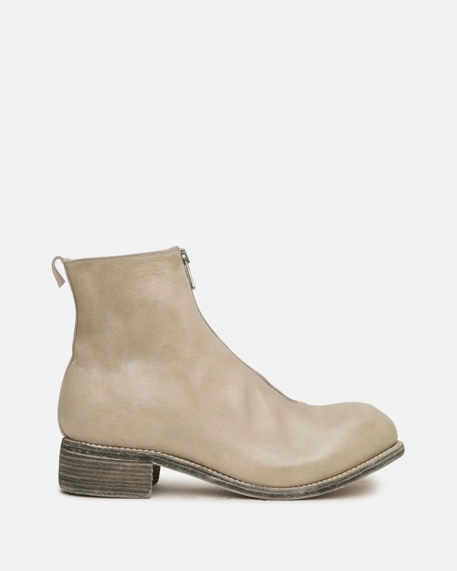 Footwear * | Guidi Pl1 Full Grain Front Zip Boot In Grey