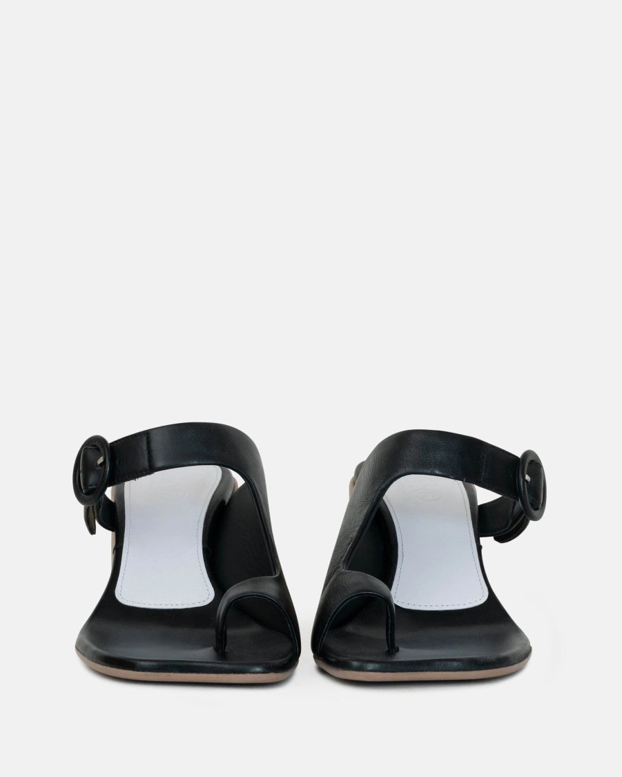 Footwear * | Mm6 Maison Margiela Sandal In Black