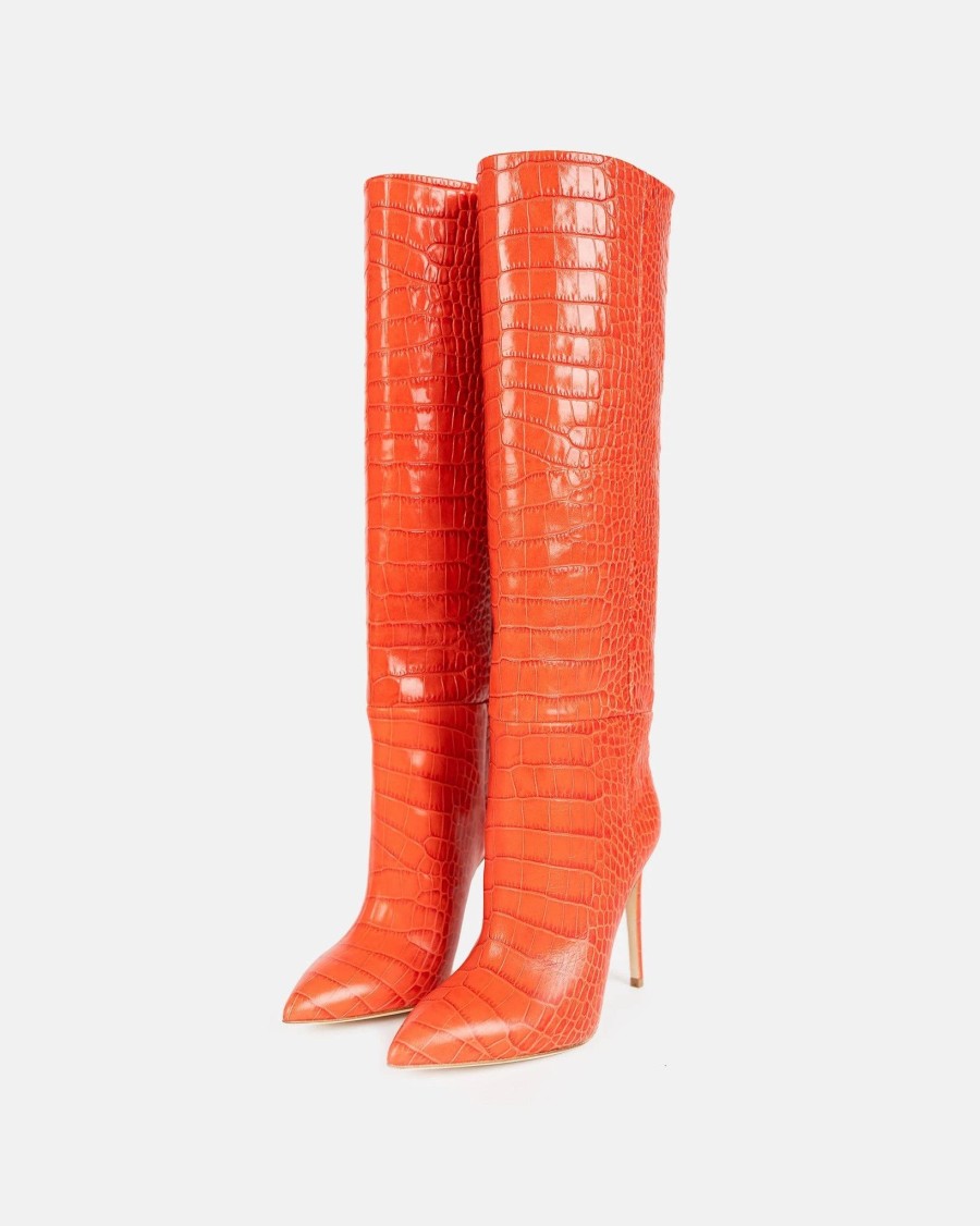 Footwear * | Paris Texas Stiletto Boot In Corallo