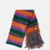 Accessories * | Marni Striped Mohair Scarf In Multicolor