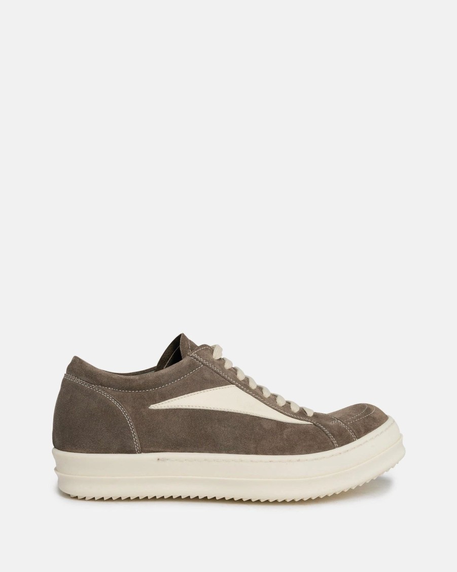 Footwear * | Rick Owens Vintage Sneaker In Dust/Milk