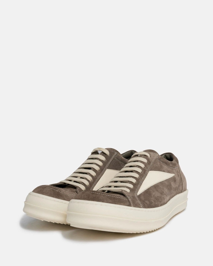 Footwear * | Rick Owens Vintage Sneaker In Dust/Milk