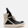 Footwear * | Rick Owens Geobasket In Black/Milk