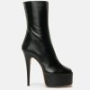 Footwear * | Paris Texas Ivanka Ankle Boot In Black