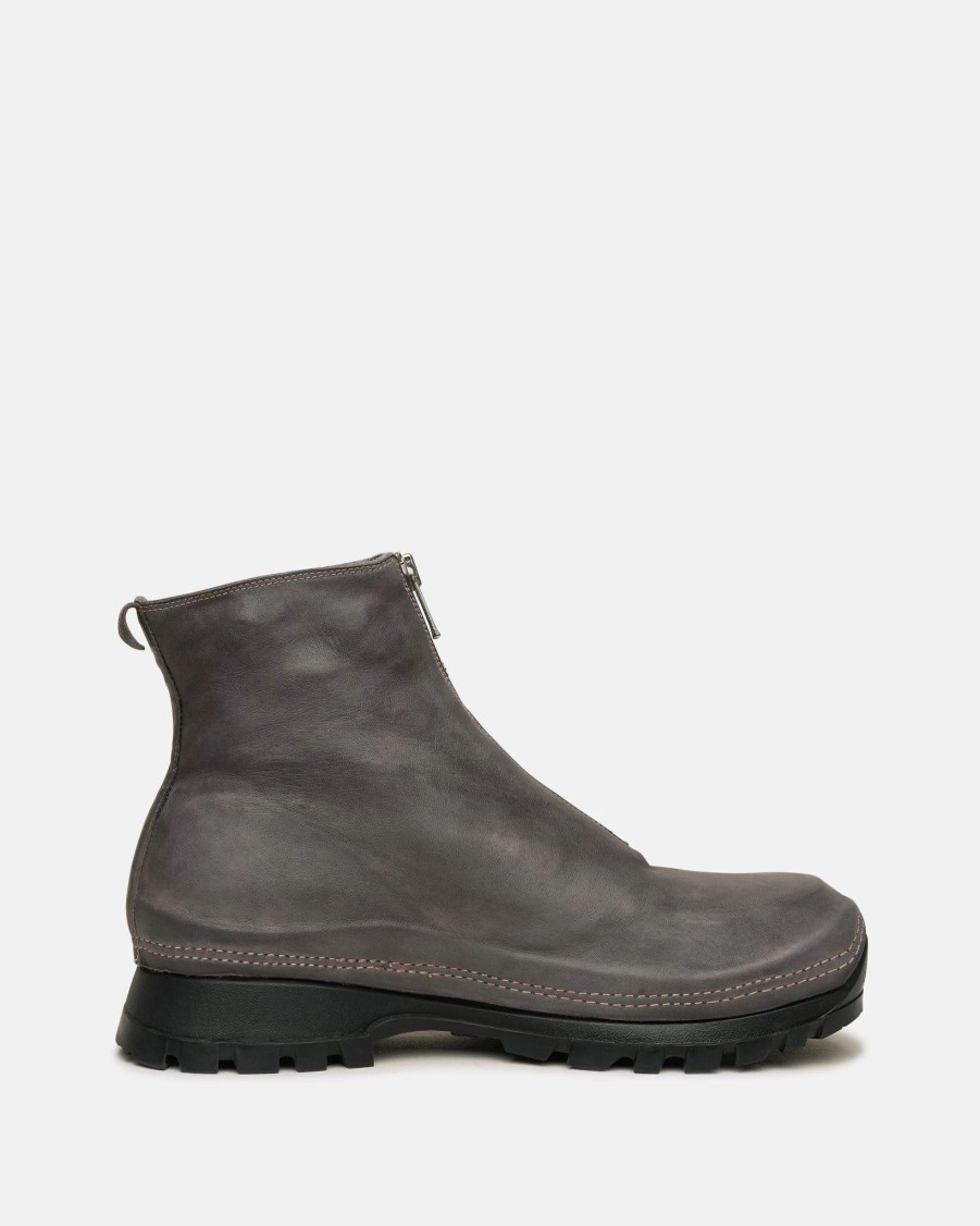 Footwear * | Guidi Vs01 Full Grain Boot In Light Grey