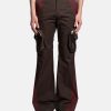 Pants * | Fffpostalservice Flare Cargo V 2.5 In Brown/Red