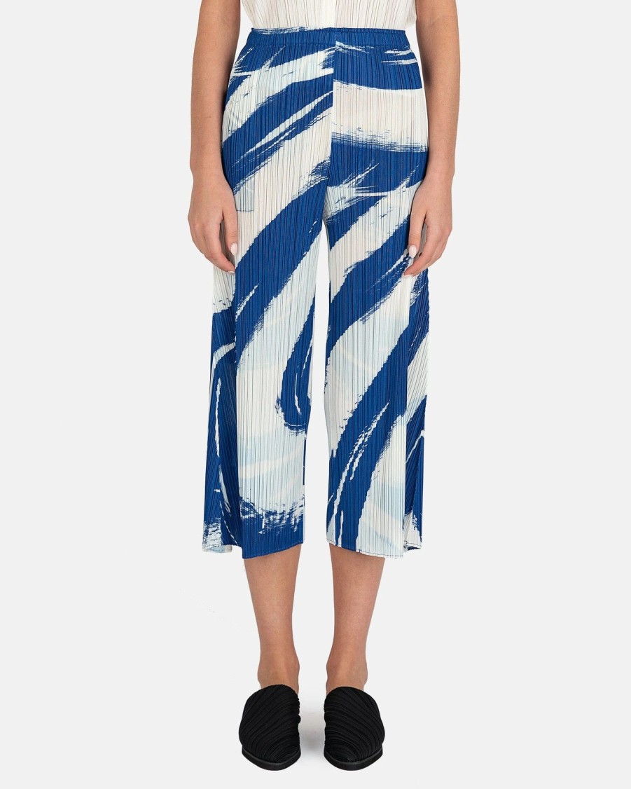 Pants * | Pleats Please Issey Miyake Sky Pants In Circling Strokes