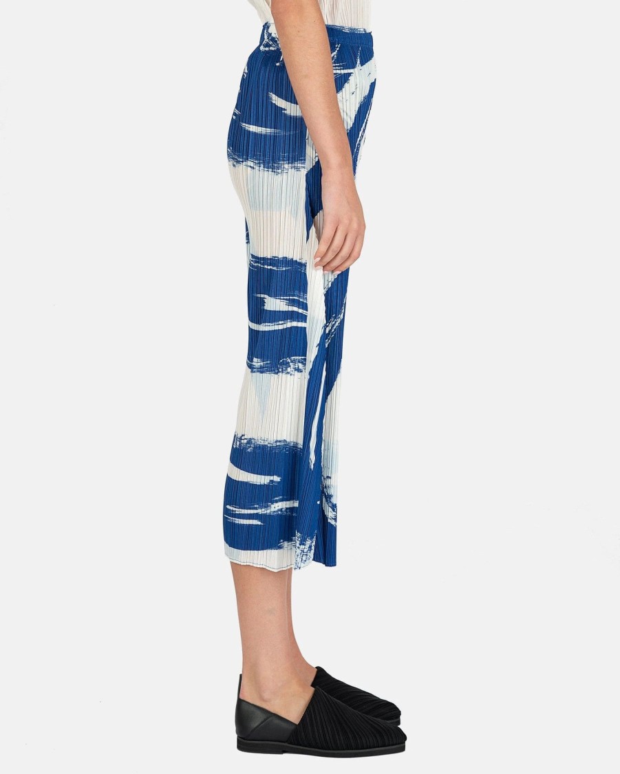 Pants * | Pleats Please Issey Miyake Sky Pants In Circling Strokes