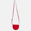 Accessories * | Ganni Banner Nano Saddle In Barbados Cherry