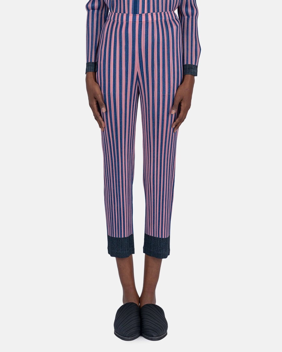 Pants * | Pleats Please Issey Miyake Upbeat Pants In Pink