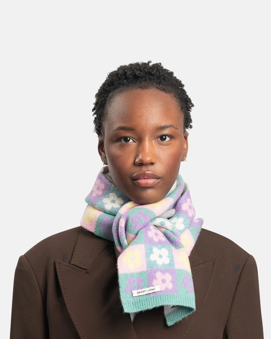 Accessories * | Sandy Liang Polly Scarf In Polly Multicolor