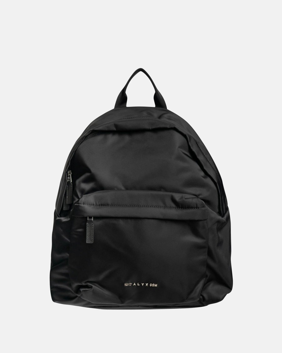 Accessories * | 1017 Alyx 9Sm Buckle Shoulder Strap Backpack In Black