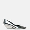 Footwear * | Marni 5.5 Pump Heel In Silver