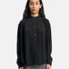 Tops * | Isabel Marant Etoile Berangere Monogram Top In Black