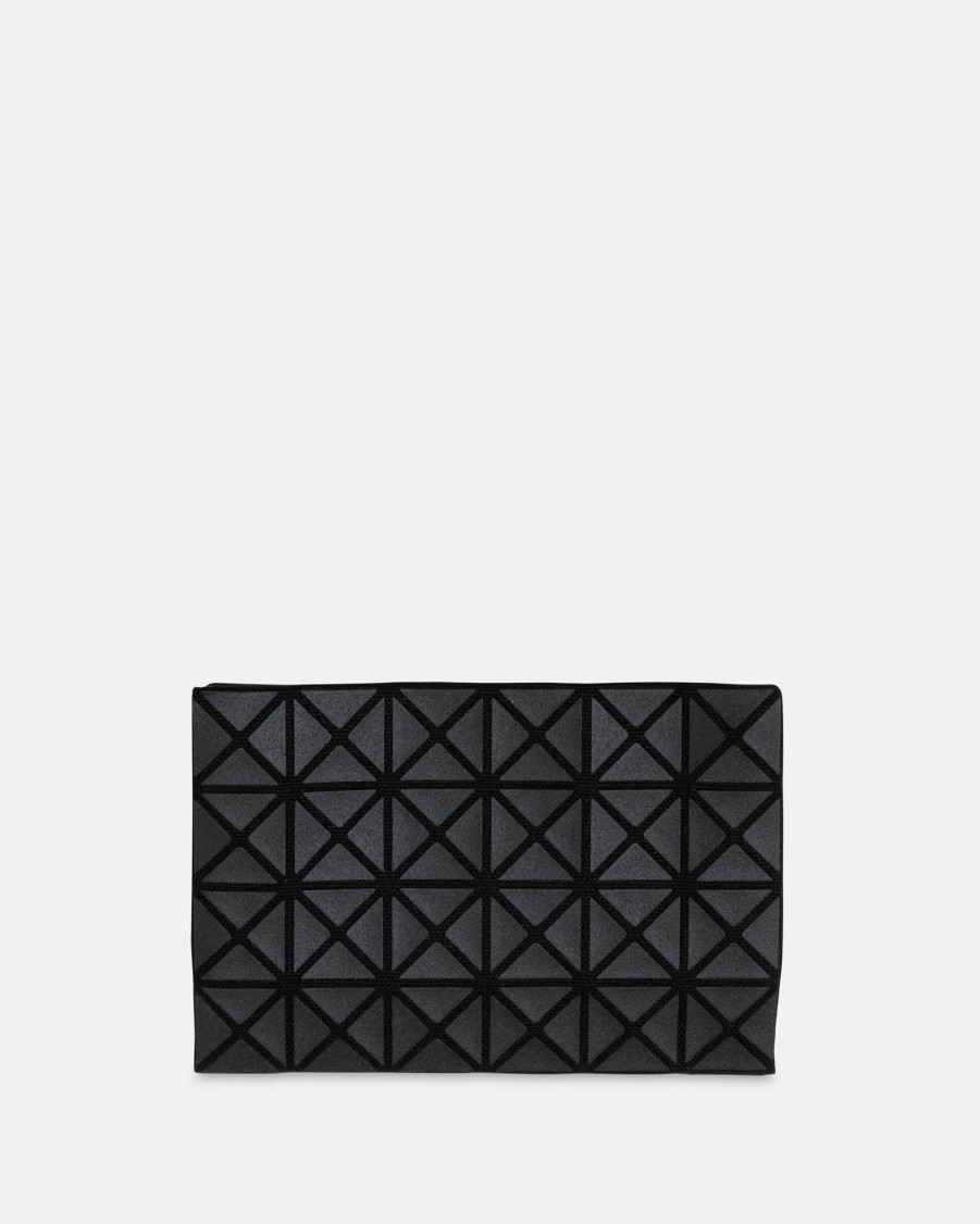 Accessories * | Bao Bao Issey Miyake Oyster Card Case In Matte Black