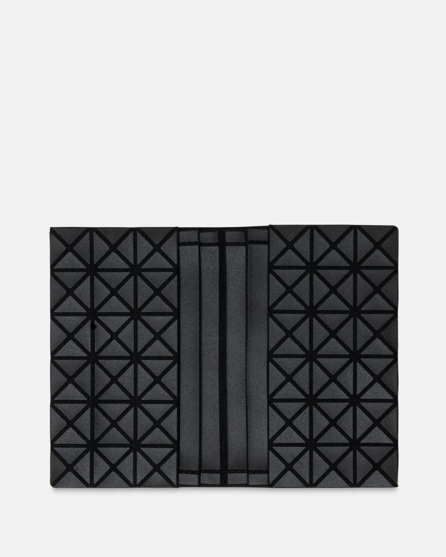 Accessories * | Bao Bao Issey Miyake Oyster Card Case In Matte Black