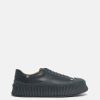 Footwear * | Jil Sander Rivet Sneakers In Fog