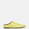 Footwear * | Maison Mihara Yasuhiro Leather Sandal Sneaker In Yellow