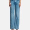 Pants * | Isabel Marant Etoile Belvira Bootcut Pants In Light Blue