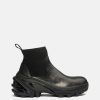 Footwear * | 1017 Alyx 9Sm Leather Mid Boot With Skx Sole In Black