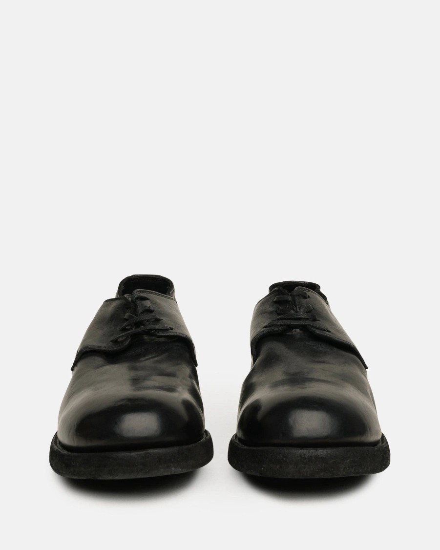 Footwear * | Guidi 792Z Full Grain Derby In Black