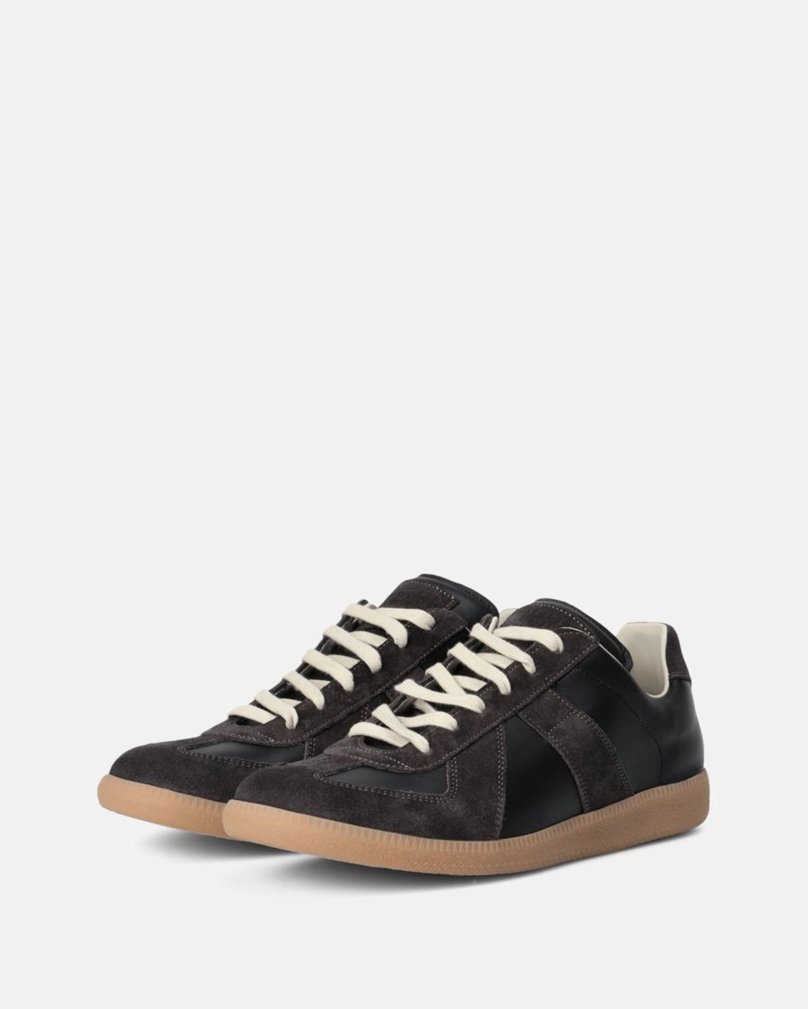 Footwear * | Maison Margiela Replica Sneakers In Brown/Gum