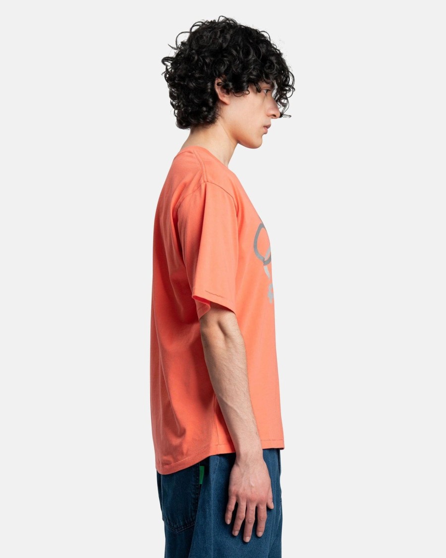 T-Shirts * | Erl Olympic Sex T-Shirt In Peach