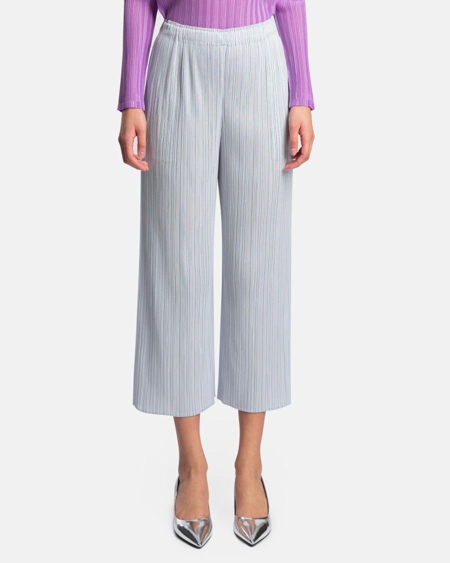 Pants * | Pleats Please Issey Miyake Mc Pants In Cool Grey