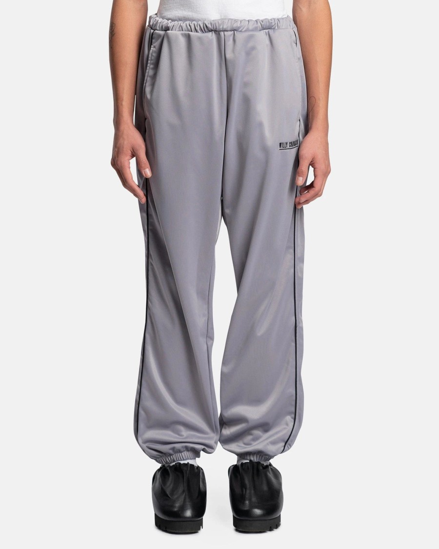 Pants * | Willy Chavarria Buffalo Track Pant In Grey