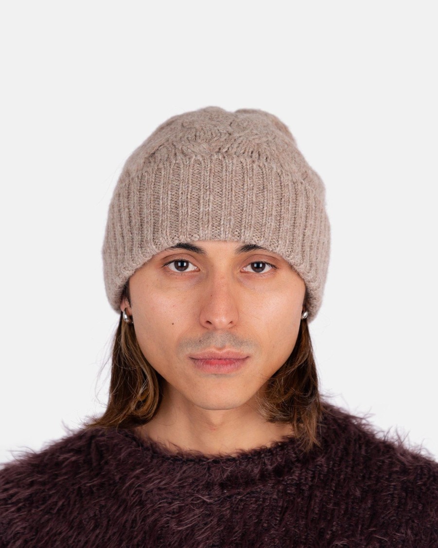 Accessories * | Sefr Beanie In Light Fawn Melange