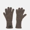 Accessories * | Raf Simons Mohair Gloves In Taupe