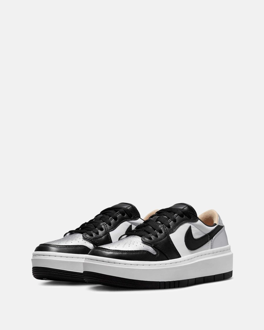 Footwear * | Women'S Air Jordan 1 Elevate Low 'Silver Toe'