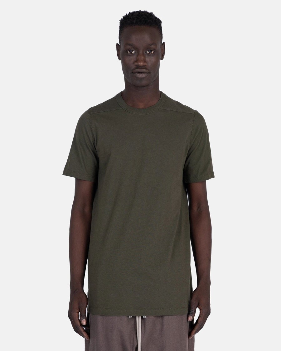 T-Shirts * | Rick Owens Level T-Shirt In Green