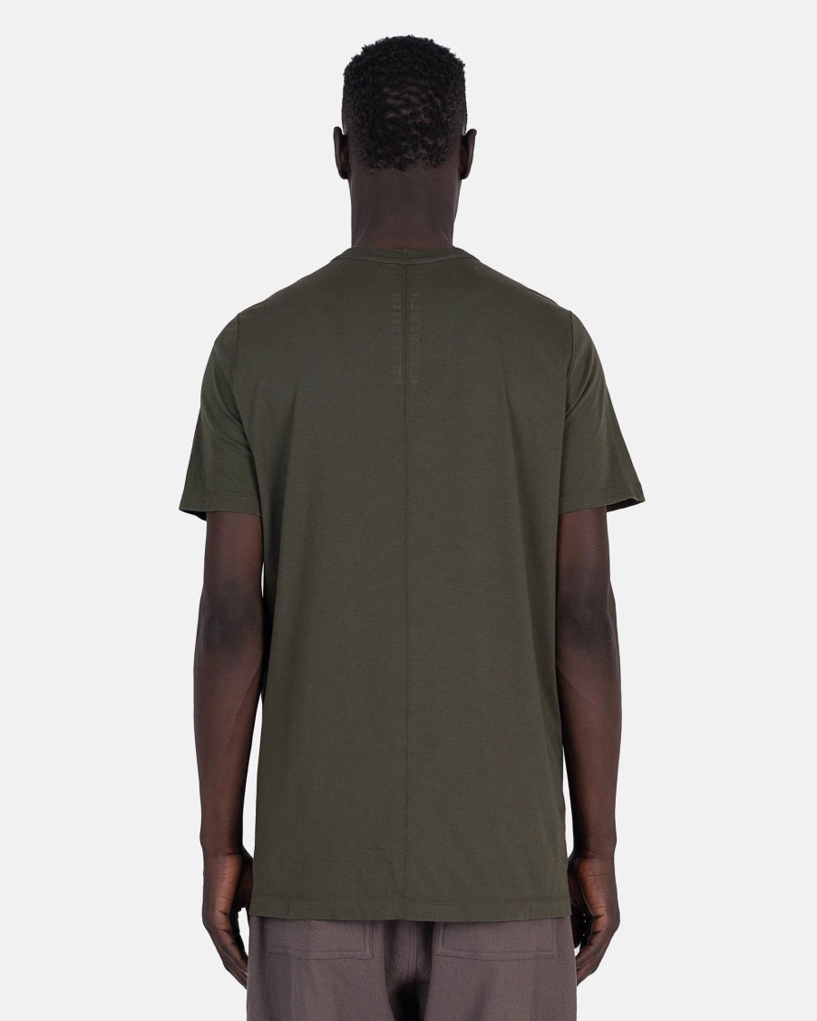 T-Shirts * | Rick Owens Level T-Shirt In Green