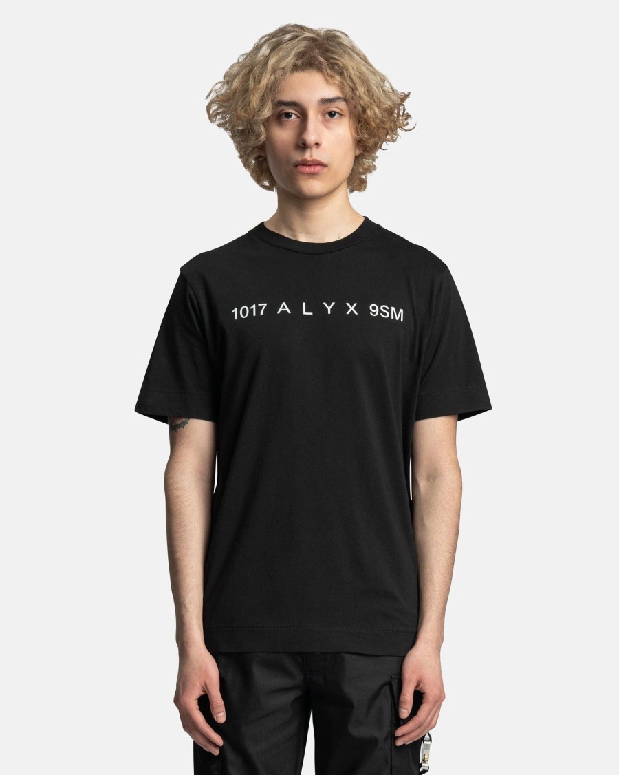 T-Shirts * | 1017 Alyx 9Sm Collection Logo S/S T-Shirt In Black/White