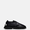 Footwear * | Jil Sander Naim Leather Low-Cut Shoes In Black