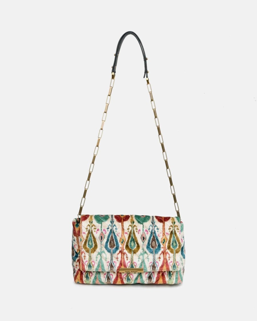 Accessories * | Isabel Marant Etoile Merine Printed Bag In Multicolor