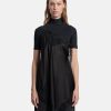 Tops * | Mm6 Maison Margiela Dress Knitted Top In Black