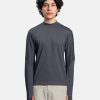 T-Shirts * | Post Archive Faction (P.A.F) 5.0 Long Sleeve Right T-Shirt In Charcoal