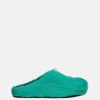 Footwear * | Marni Calf-Hair Sabot In Turquoise