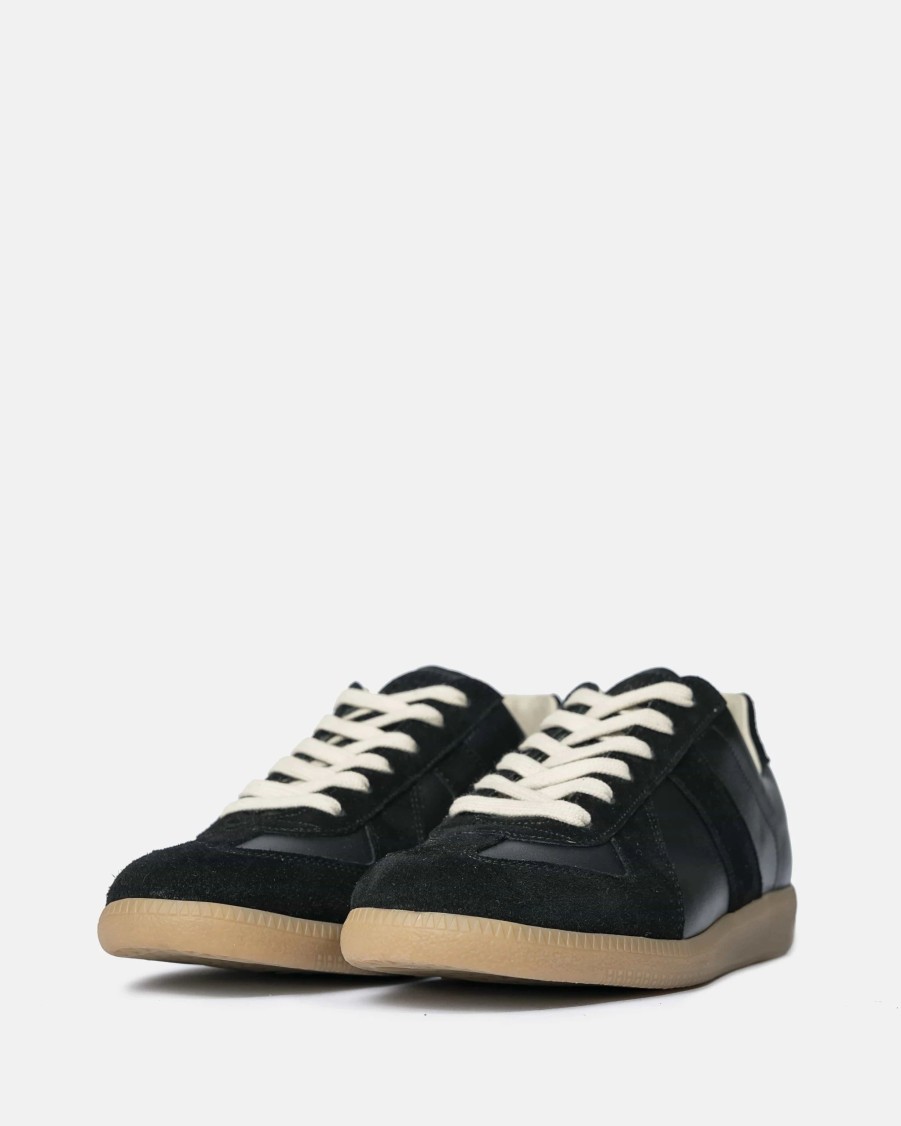 Footwear * | Maison Margiela Replica Sneakers In Black/Gum