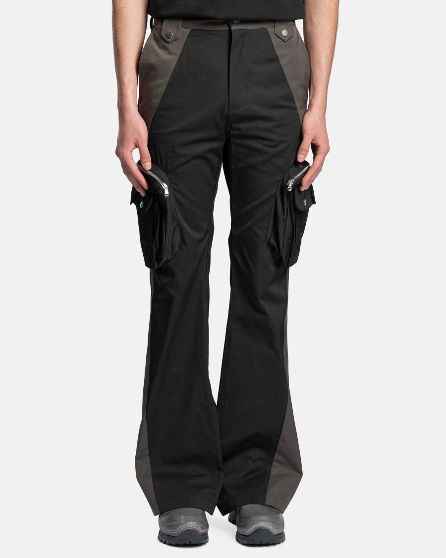 Pants * | Fffpostalservice Flare Cargo V 2.5 In Black/Grey